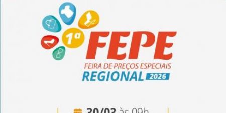  Contagem regressiva para a 1ª FEPE Regional 2026!